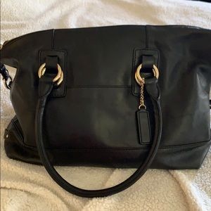 Leather Cole Haan handbag/crossbody.